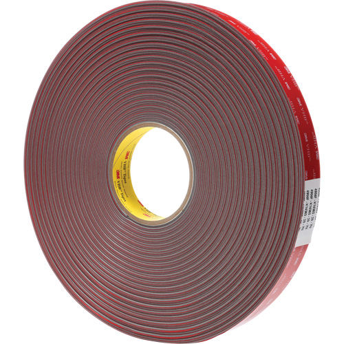 Ruban VHB, 66 m (216') lo x 6 mm (1/4") la, 23 mils, Acrylique Planification Entrepots Molloy