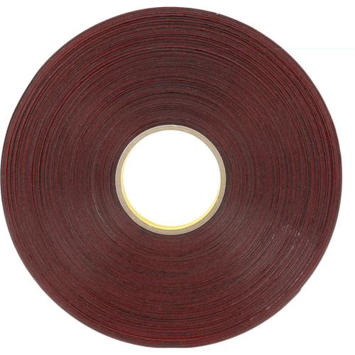 Ruban VHB, 66 m (216') lo x 25,4 mm (1") la, 23 mils, Acrylique Planification Entrepots Molloy