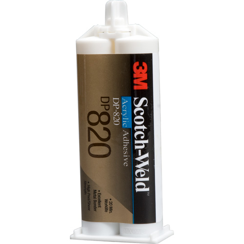 Scotch-Weld Acrylic Adhesive, Two-Part, Dual Cartridge, 400 ml, Off-White Planification Entrepots Molloy