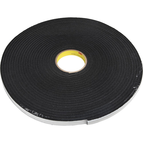 Double-Coated Foam Tape, 33 m (108') L x 12.7 mm (1/2") W, 62 mils, Polyethylene Planification Entrepots Molloy