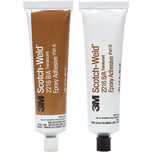 Adh&eacute;sif Scotch-Weld, 2 oz liq., Trousse, Deux composants, Translucide Planification Entrepots Molloy