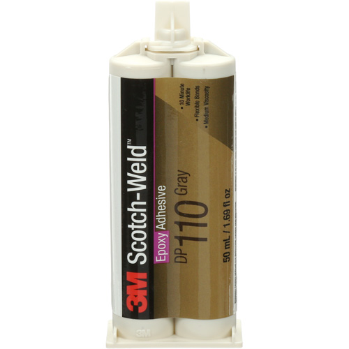 Scotch-Weld Adhesive, 1.64 fl. oz., Cartridge, Two-Part, Grey Planification Entrepots Molloy
