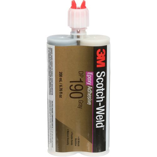 Scotch-Weld Adhesive, 200 ml, Cartridge, Two-Part, Grey Planification Entrepots Molloy