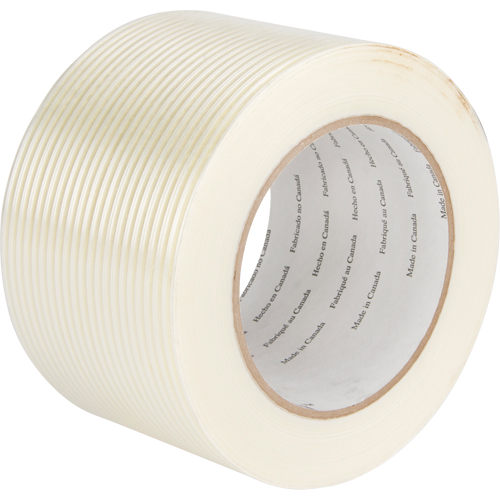 Ruban renforc&eacute; de filaments Scotch, &eacute;paisseur 4 mils, 72 mm (3") x 55 m (180')  Planification Entrepots Molloy