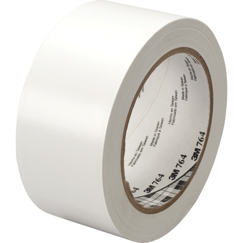 764 General-Purpose Vinyl Tape, 25.4 mm (1") W x 32.9 m (108') L, 5 mils, White Planification Entrepots Molloy