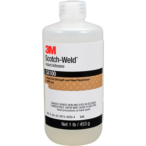 Scotch-Weld Instant Adhesive CA100, Off-White, Bottle, 1 lbs. Planification Entrepots Molloy