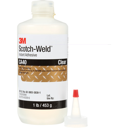 Scotch-Weld Instant Adhesive CA5, Clear, Bottle, 1 lbs. Planification Entrepots Molloy