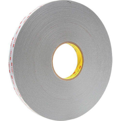 Ruban VHB, 66 m (216') lo x 12 mm (1/2") la, 25 mils, Acrylique Planification Entrepots Molloy