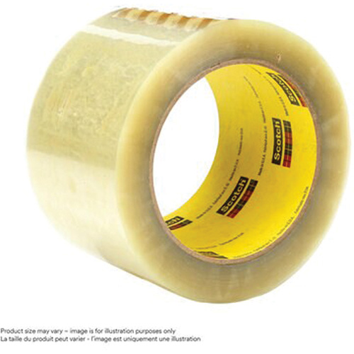 Ruban pour sceller les boîtes Scotch 355, Adh&eacute;sif Thermofusible, 3,15 mils, 36 mm (1-1/2") x 50 m (164') Planification Entrepots Molloy