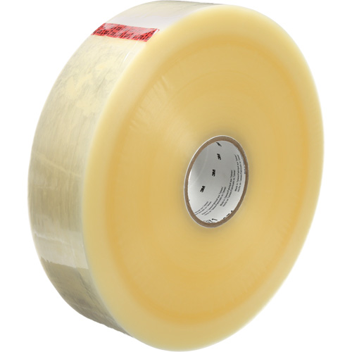 Scotch&reg; Box Sealing Tape 371, Hot Melt Adhesive, 1.9 mils, 72 mm (3") x 1500 m (4921') Planification Entrepots Molloy