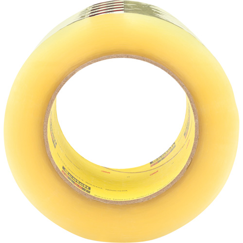 Ruban pour sceller les boîtes Scotch 373, Adh&eacute;sif Thermofusible, 2,5 mils, 72 mm (3") x 100 m (328') Planification Entrepots Molloy