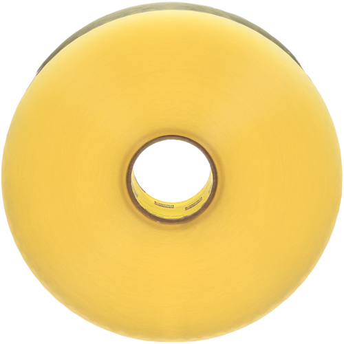 Ruban pour sceller les boîtes Scotch 375, Adh&eacute;sif Thermofusible, 3,1 mils, 72 mm (3") x 914 m (2998') Planification Entrepots Molloy