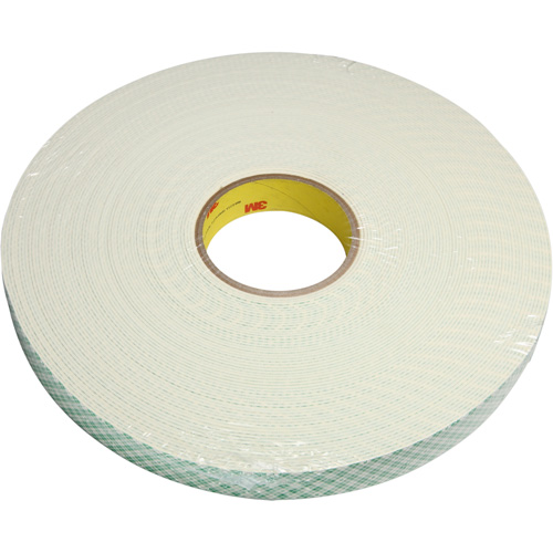 Foam Tape, 33 m (108') L x 25.4 mm (1") W, 1.5 mils, Urethane Planification Entrepots Molloy
