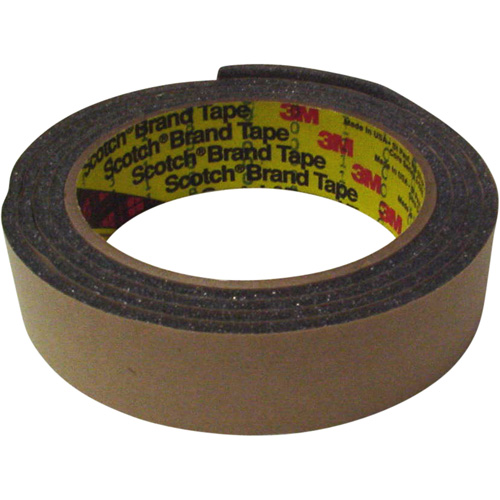 Foam Tape, 16.5 m (54') L x 12 mm (1/2") W, 62 mils, Urethane Planification Entrepots Molloy