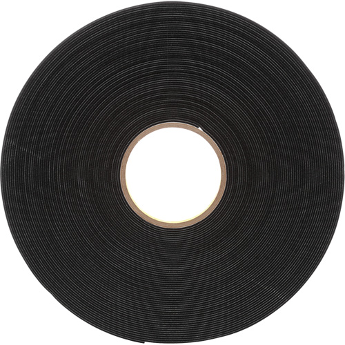 4516 Vinyl Foam Tape, 25.4 mm (1") W x 32.9 m (108') L, 62 mils, Black Planification Entrepots Molloy