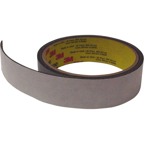 Ruban en mousse de vinyle 4726, 25,4 mm (1") la x 32,9 m (108') lo, 62 mils, Noir Planification Entrepots Molloy