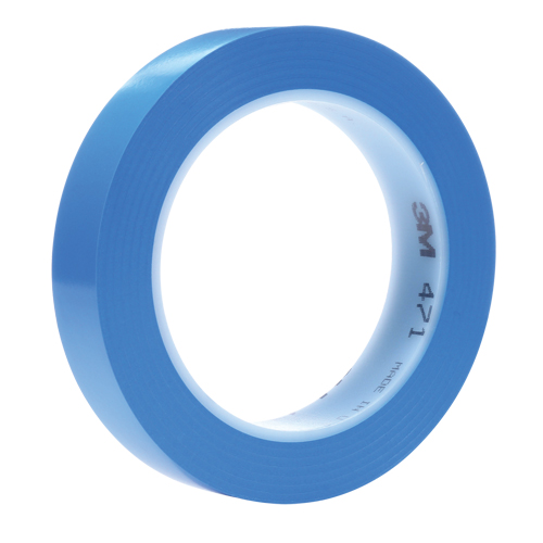 471+ Vinyl Tape, 50.8 mm (2") W x 32.9 m (108') L, 5.3 mils, Blue Planification Entrepots Molloy