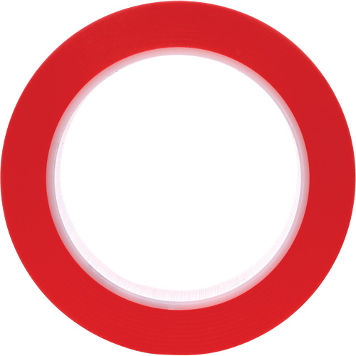 471 Vinyl Tape, 25.4 mm (1") W x 32.9 m (108') L, 5.2 mils, Red Planification Entrepots Molloy