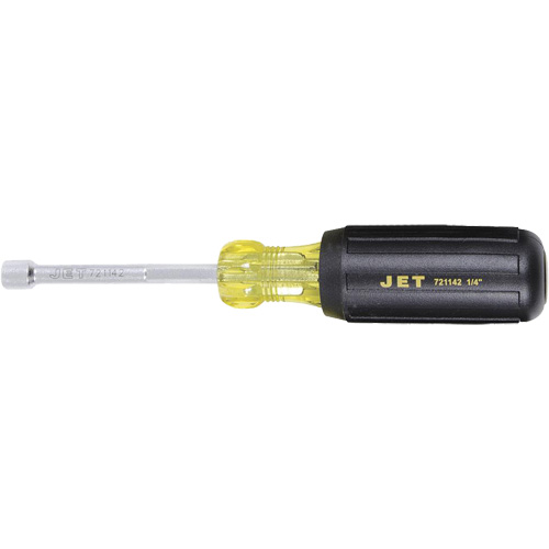 JKND-14 Nut Driver, 1/4" Drive, 3" L, Non Magnetic Planification Entrepots Molloy