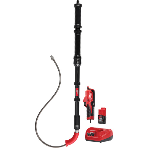 M12 Trapsnake Toilet Auger, Powered, Bulb, 6' Cable Length, 1/2" Cable Diameter Planification Entrepots Molloy
