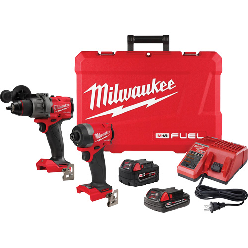 Ensemble de marteau perforateur sans balai et tournevis &agrave; chocs M18 Fuel, Lithium-ion, 18 V Planification Entrepots Molloy