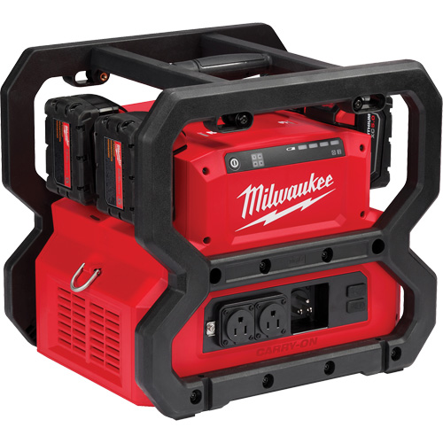 Bloc d'alimentation M18 Carry-On, 1800 W/3600 W, Lithium-ion, 13-3/4" ha x 12-1/4" la x 15" p x 28 lb Planification Entrepots Molloy