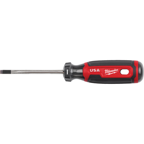 Tournevis d&eacute;b&eacute;niste, Tige de 3/16", Ronde, 170 mm lo, Prise en Coussin&eacute;e Planification Entrepots Molloy