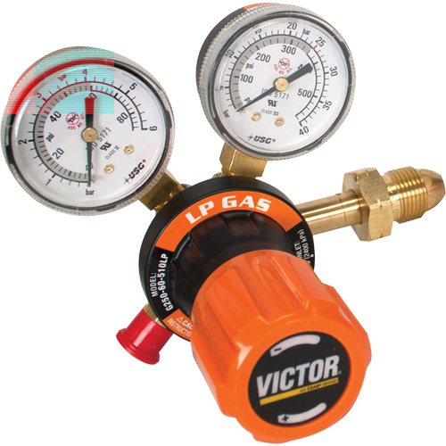 G250 Single-Stage Regulator, 9/16" NPT, 15 psi Max. PSI, Standard Planification Entrepots Molloy