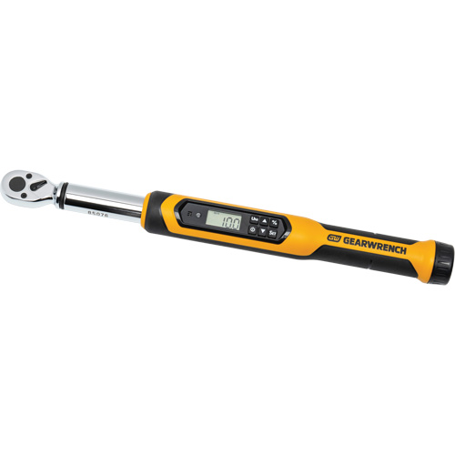 Torque Wrench, Electronic, 3/8" Square Drive, 10 - 100 ft-lbs. Planification Entrepots Molloy