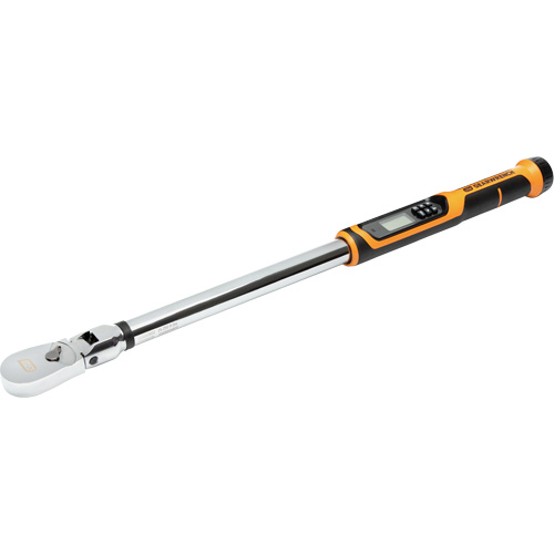 Flex Head Torque Wrench with Angle, Electronic, 1" Square Drive, 25 - 250 ft-lbs./301 - 3010 in-lbs. Planification Entrepots Molloy