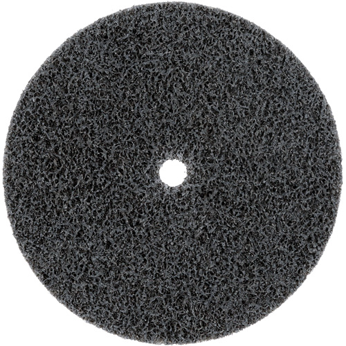 Meule homog&egrave;ne Scotch-Brite EXL, 3" x 1/2", Arbre de 1/4" Planification Entrepots Molloy