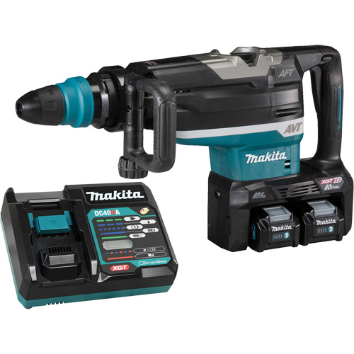 Marteau rotatif sans fil avec moteur sans balai XGT SDS-Max, 80 V, 2", 16 lb-pi, 150-310 tr/min Planification Entrepots Molloy