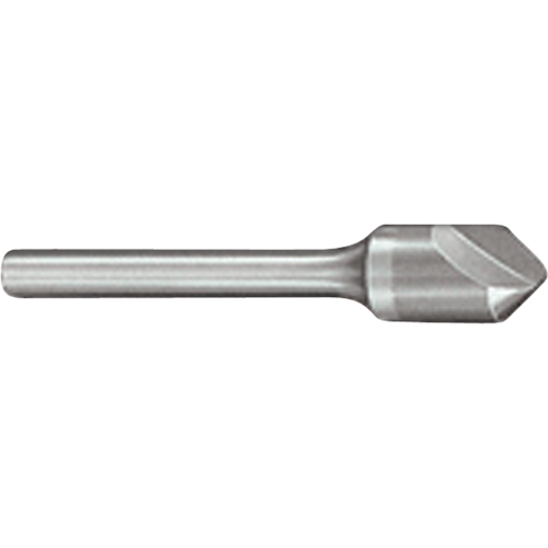 Fraise conique, 1/8", Carbure, Angle de 60°, 1 cannelures Planification Entrepots Molloy