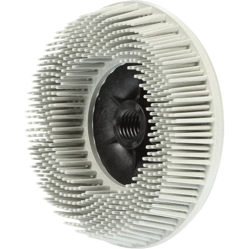 Disques radiaux bristle pour meuleuses angulaires Scotch-Brite, C&eacute;ramique, Grain 120, 4-1/2" dia. Planification Entrepots Molloy