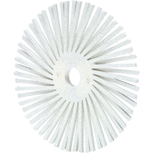 Scotch-Brite Radial Bristle Discs, 120 Grit, 3" Dia. Planification Entrepots Molloy