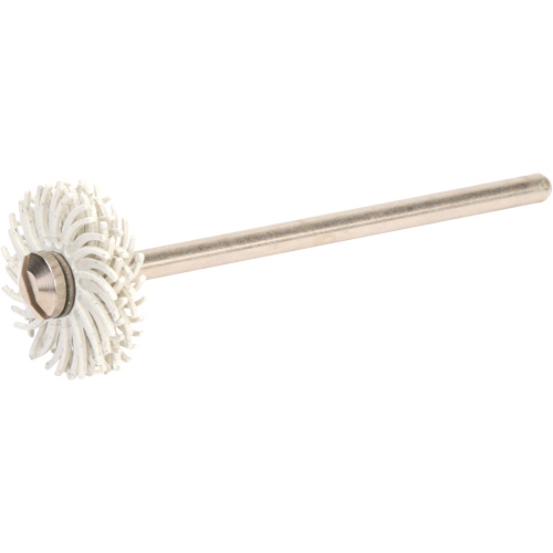 Scotch-Brite Radial Bristle Discs, 120X Grit, 9/16" Dia. Planification Entrepots Molloy