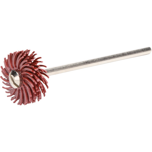 Scotch-Brite Radial Bristle Discs, P220X Grit, 9/16" Dia. Planification Entrepots Molloy