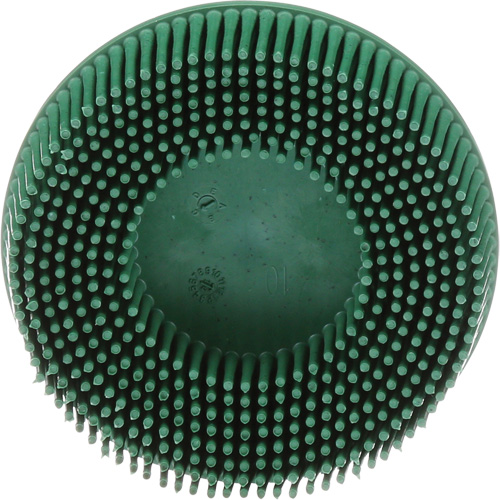 Scotch-Brite Roloc Bristle Discs, 50 Grit, 3" Dia. Planification Entrepots Molloy