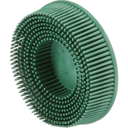 Scotch-Brite Roloc Bristle Discs, 50 Grit, 3" Dia. Planification Entrepots Molloy