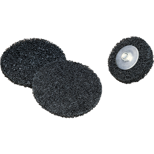 Disques nettoyez & retirez - Disques Clean & Strip Scotch-Brite, 4" dia., Grain Extra grossier, Carbure de silicium Planification Entrepots Molloy