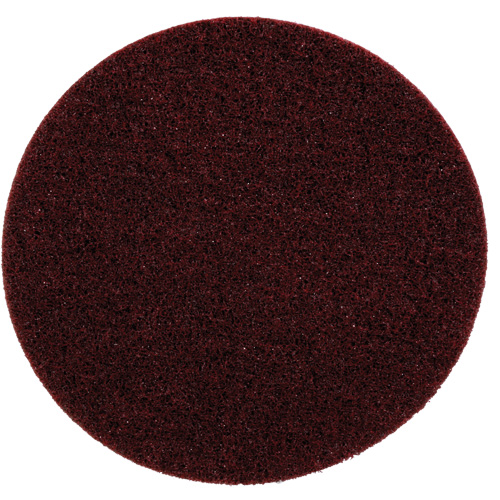 Disque de conditionnement de surface Scotch-Brite SC- DH, 8" dia., Grain Moyen, Oxyde d'aluminium Planification Entrepots Molloy