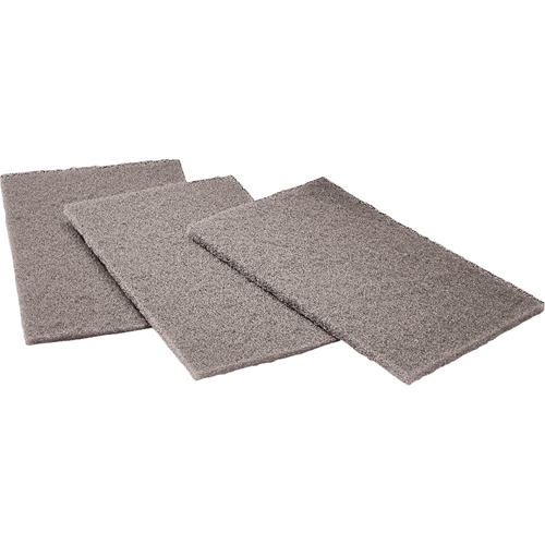 Scotch-Brite Hand Pads, Silicon Carbide, 6" x 9", Medium Grit Planification Entrepots Molloy