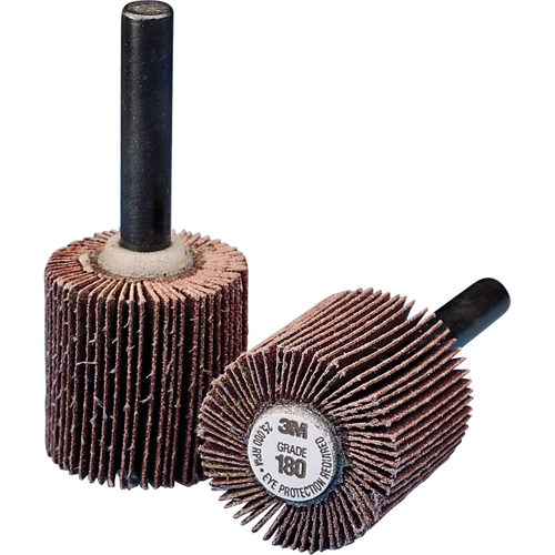 General Purpose Flap Wheel, Aluminum Oxide, 120 Grit, 1" x 1" x 1/4" Planification Entrepots Molloy