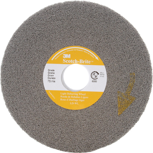 Scotch-Brite Light Deburring Wheel LD-WL Planification Entrepots Molloy