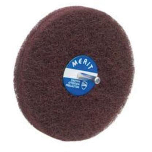 Disques non tiss&eacute;s Abrasotex, 5" dia., Grain Moyen, Oxyde d'aluminium Planification Entrepots Molloy
