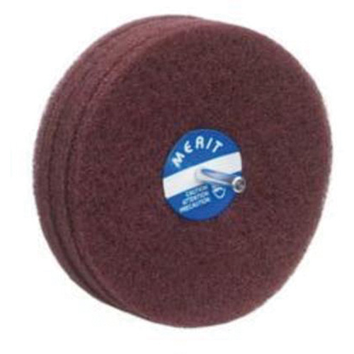 Abrasotex Non-Woven Disc Wheel, 5" Dia., Fine Grit, Aluminum Oxide Planification Entrepots Molloy