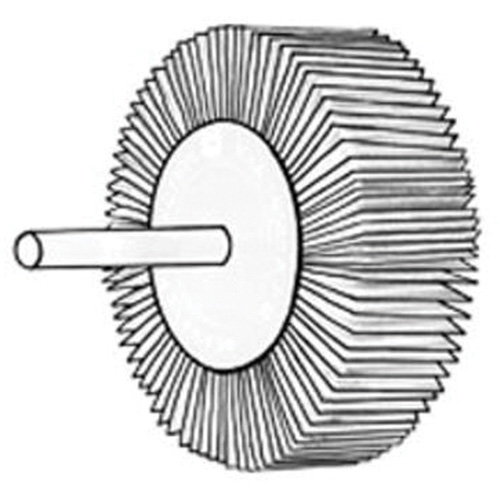 Meule &agrave; lamelles Micro-Mini Grind-O-Flex, Oxyde d'aluminium, Grain 120, 3/4" x 3/16" x 1/8" Planification Entrepots Molloy