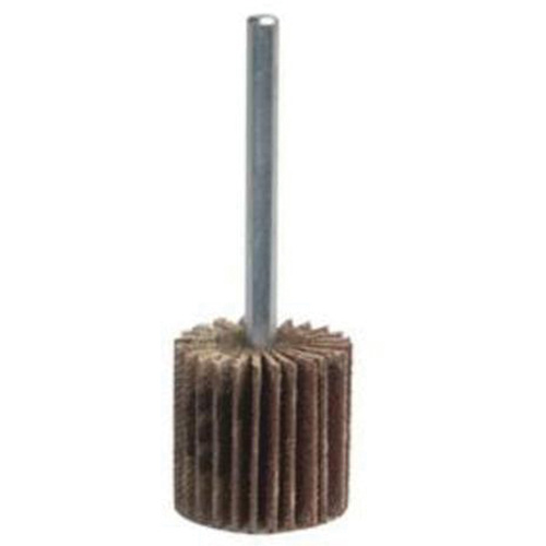 Super Finish Mini Flap Wheel, Aluminum Oxide, 80 Grit, 1-3/4" x 1/2" x 1/4" Planification Entrepots Molloy