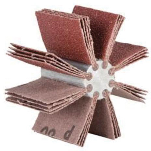 Outil de polissage d'al&eacute;sage &agrave; lamelles ordinaires B-830, Oxyde d'aluminium, Grain 60, 6-3/4" x 1-1/2" Planification Entrepots Molloy