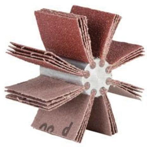 Outil de polissage d'al&eacute;sage &agrave; lamelles ordinaires B-830, Oxyde d'aluminium, Grain 180, 6-3/4" x 1-1/2" Planification Entrepots Molloy